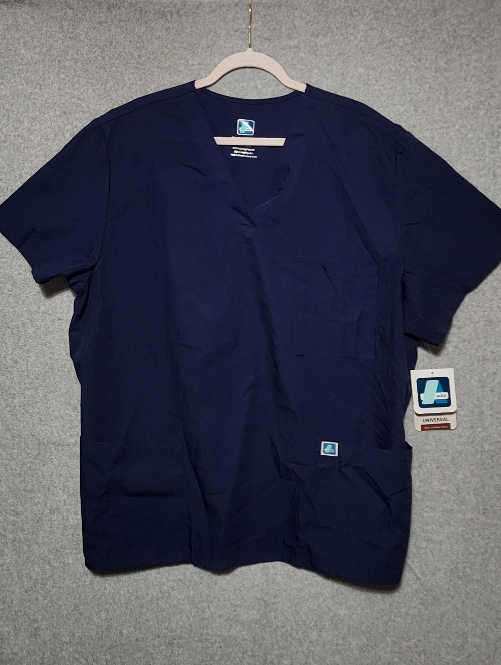 ADAR Scrub Top 3XL Workwear Uniform Plus Big